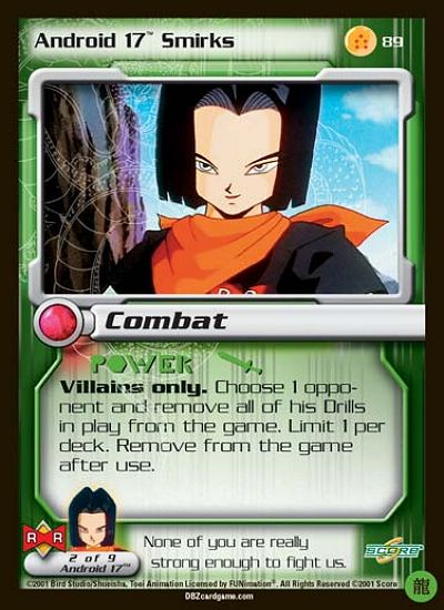 Android 17 Smirks 89