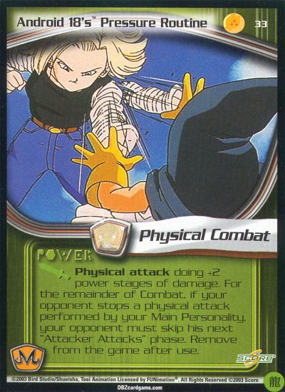 Android 18's Pressure Routine 33