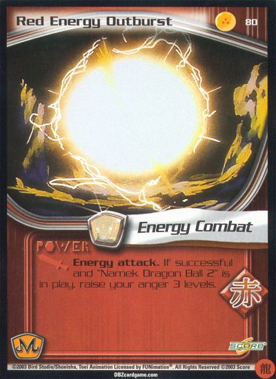 Red Energy Outburst 80