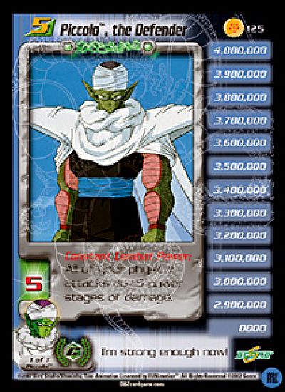 Piccolo, the Defender 125