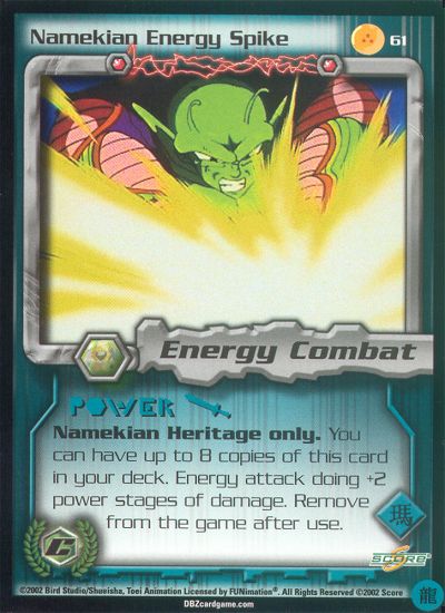 Namekian Energy Spike 61