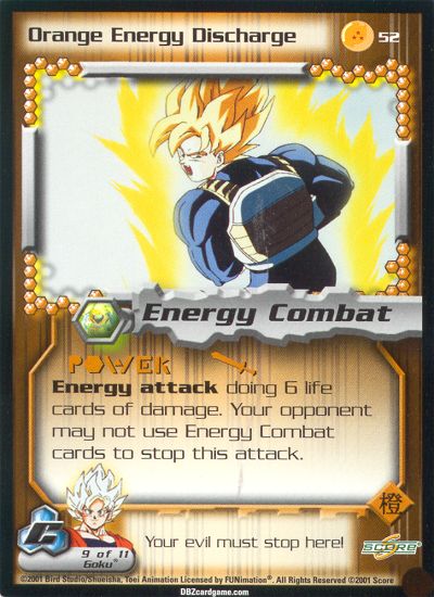 Cell Saga: Orange Energy Discharge 52