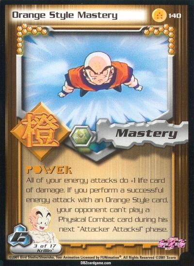 Cell Saga: Orange Style Mastery 140