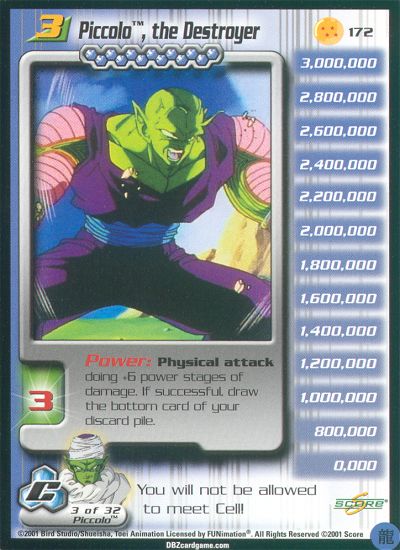 Cell Saga: Piccolo, the Destroyer 172