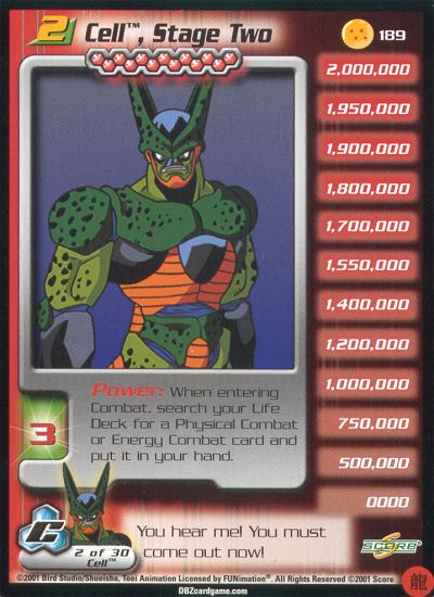 Cell Saga: Cell, Stage Two 189