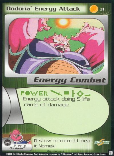 Dodoria Energy Attack 31