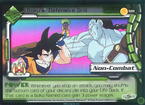 Goku's Defensive Drill M11
