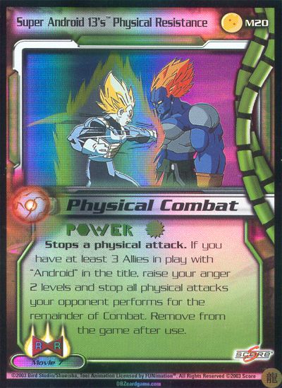 Super Android 13's Physical Resistance M20