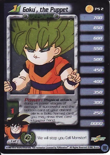 Goku, the Puppet PS2