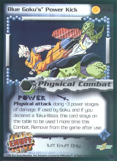 Blue Goku's Power Kick TF19