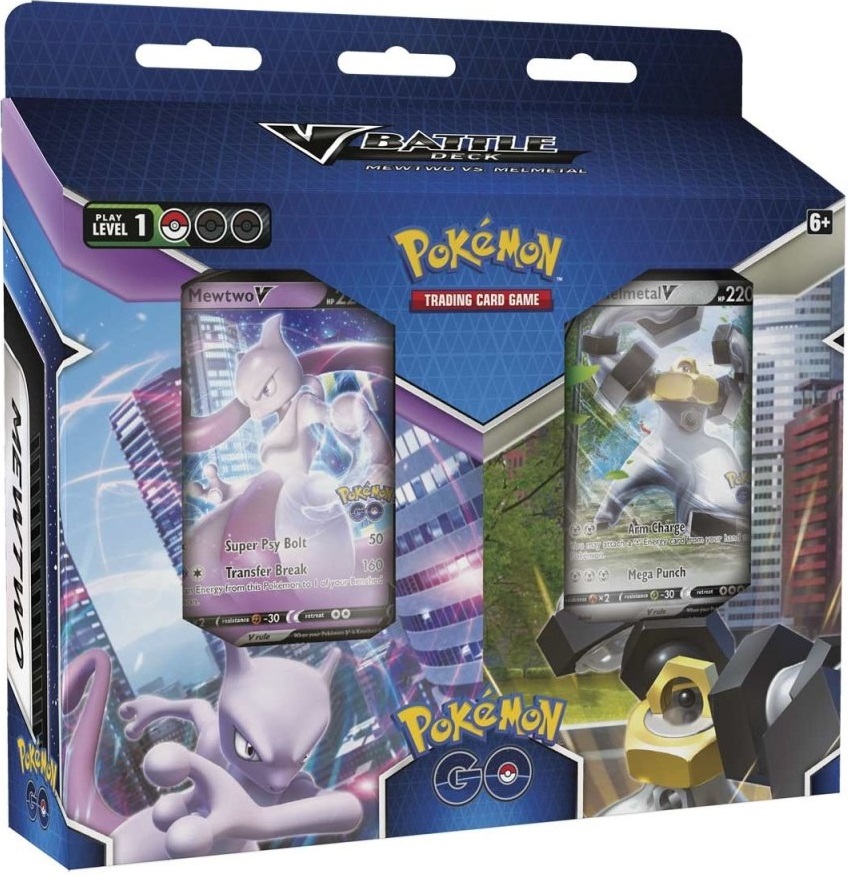 Pokemon GO V Battle Deck Mewtwo vs Melmetal