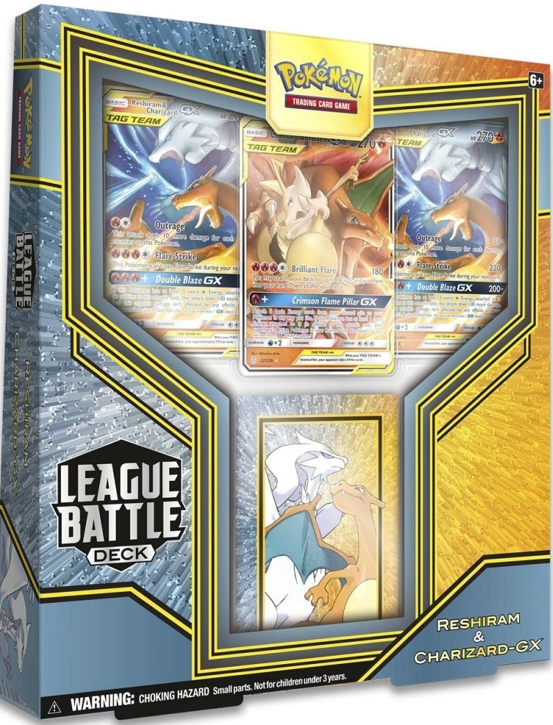 Reshiram Charizard GX League Battle Deck