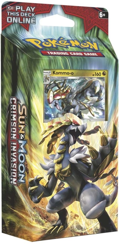 Sun and Moon Crimson Invasion Clanging Thunder Theme Deck