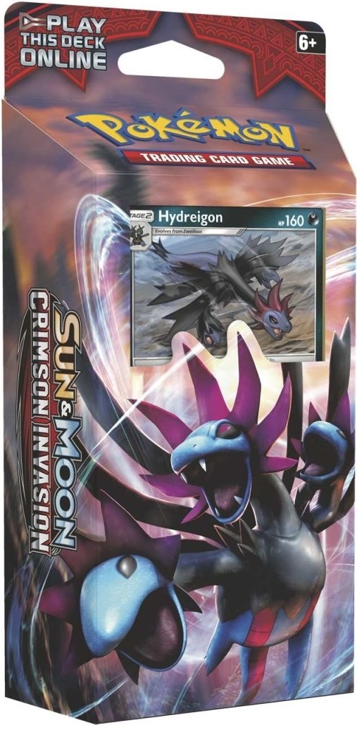 Sun and Moon Crimson Invasion Destruction Fang Theme Deck