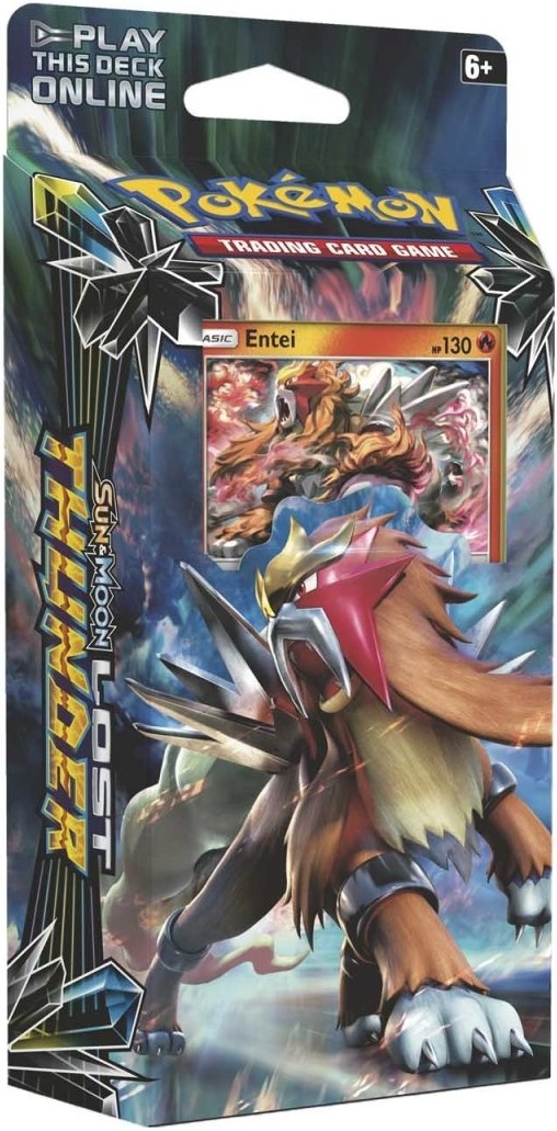 Sun and Moon Lost Thunder Blazing Volcano Theme Deck