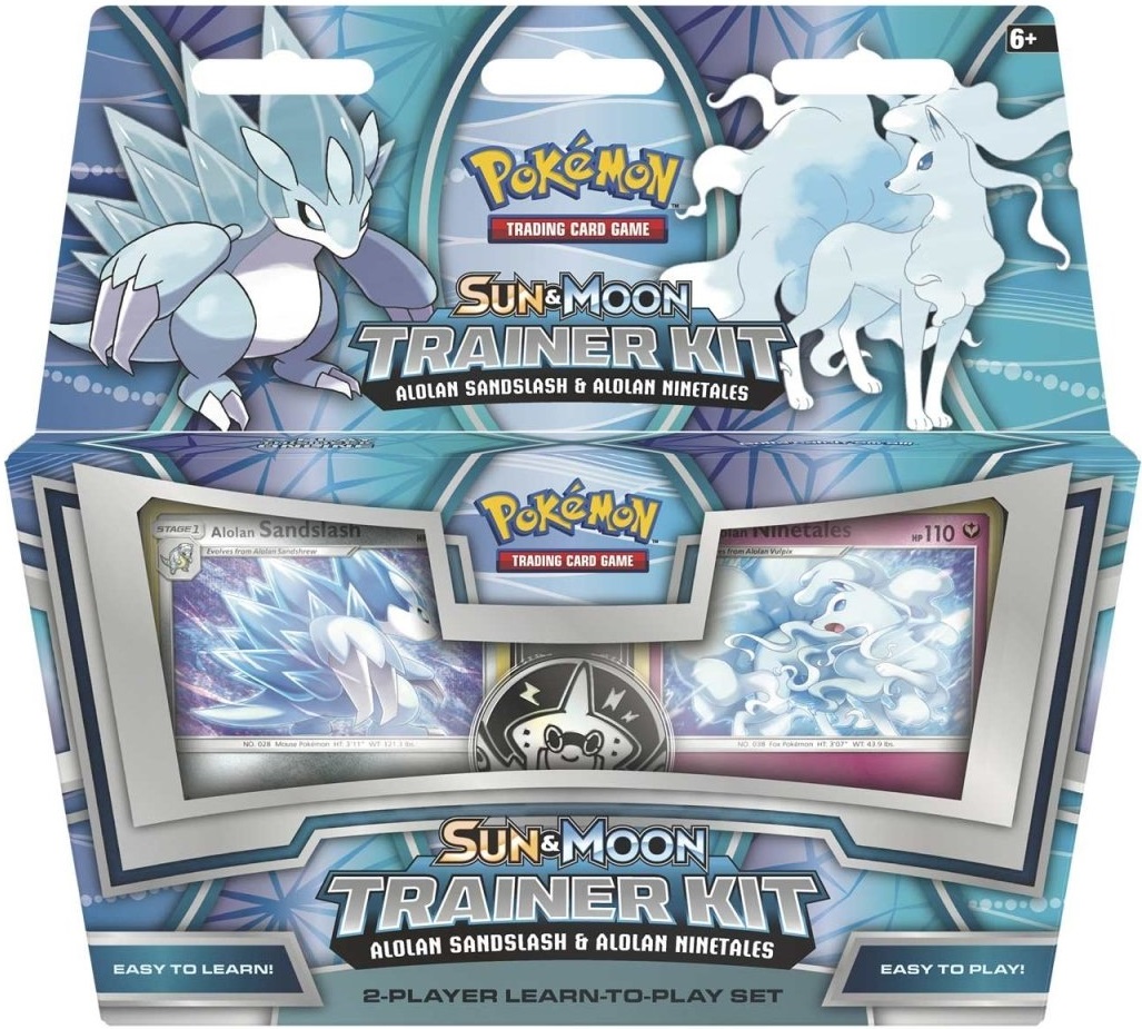 Sun and Moon Trainer Kit Alolan Sandslash and Alolan Ninetales