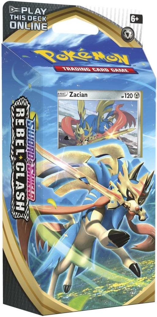 Sword and Shield Rebel Clash Zacian Theme Deck