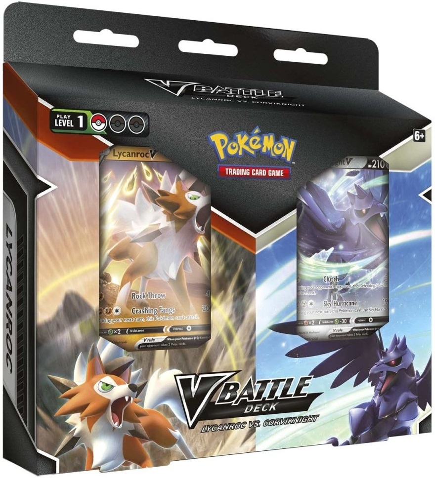 V Battle Deck Lycanroc vs Corviknight