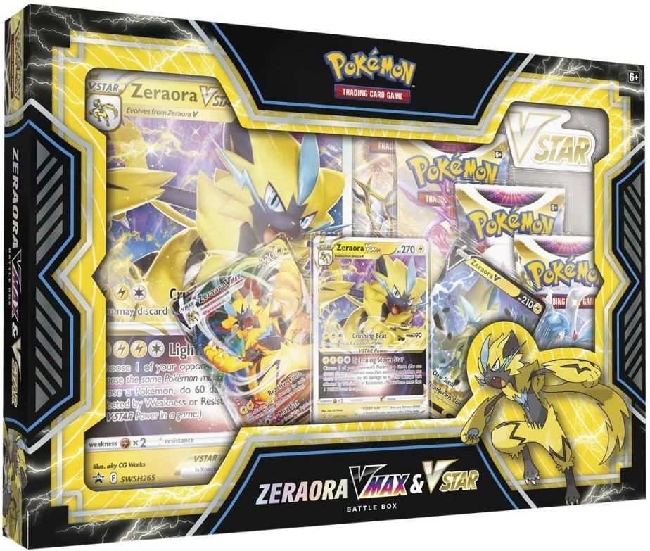 Zeraora Vmax Vstar Battle Box