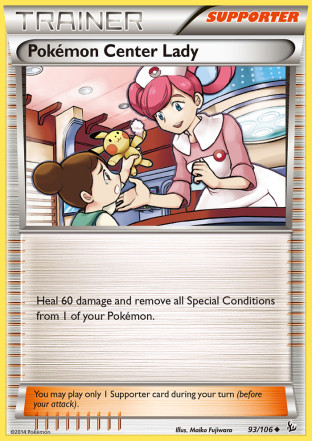 Pokemon TCG - Pokemon Fan Club 94/106 - Regular Uncommon Flashfire